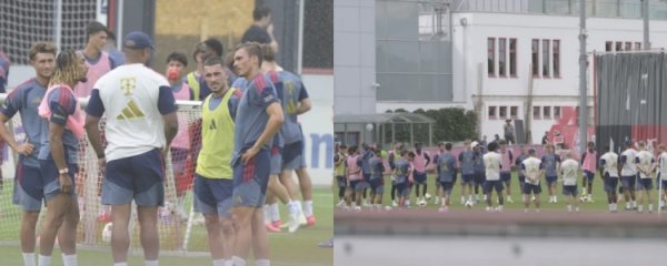 图片报：孔帕尼组织超过60人的大型训练课，其中仅6名一线队球员