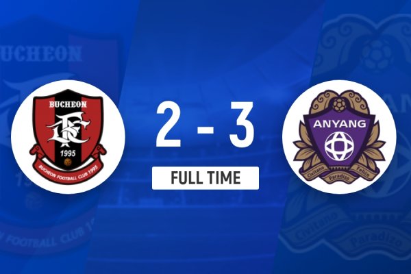 K联赛：进球大战！富川FC主场2比3不敌安养FC